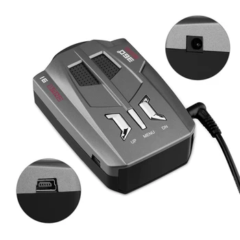 12V English/ Russian Car Radar Detector Auto Vehicle V9 16Band Radar Detector Speed Voice Alert Alarm Warning Car Accessories
12V English/ Russian Car Radar Detector Auto Vehicle V9 16Band Radar Detector Speed Voice Alert Alarm Warning Car Accessories