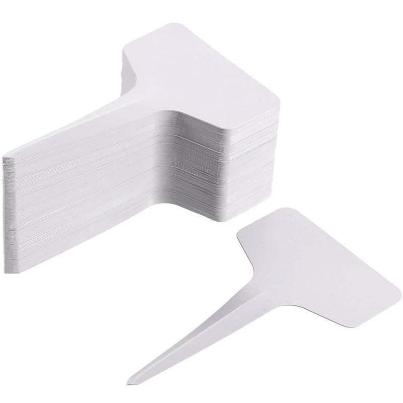 BMBY-200 Pack 6 x 10 cm Plant T-type Tags Plastic Garden Labels Tags Marker Waterproof, White
BMBY-200 Pack 6 x 10 cm Plant T-type Tags Plastic Garden Labels Tags Marker Waterproof, White