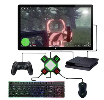 Mounchain Keyboard Mouse Adapter Gamepad Controller Converter For PS4 PS3 Xbox One Nintendo Switch FPS Game Accessories
Mounchain Keyboard Mouse Adapter Gamepad Controller Converter For PS4 PS3 Xbox One Nintendo Switch FPS Game Accessories