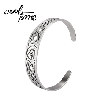 COOLTIME Magnetic Health Stainless Steel Cuff Knot Pattern Amulet Talisman Stainless Steel Wiccan Cuff Bangle Bracelet
COOLTIME Magnetic Health Stainless Steel Cuff Knot Pattern Amulet Talisman Stainless Steel Wiccan Cuff Bangle Bracelet