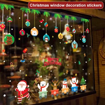 Merry Christmas Stickers Santa Claus Deer Xmas Tree Snowflake Wall Window Stickers Ornaments 2020 New Year S7
Merry Christmas Stickers Santa Claus Deer Xmas Tree Snowflake Wall Window Stickers Ornaments 2020 New Year S7