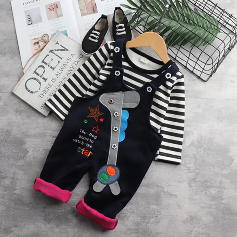 2019 Autumn And Winter Korean-style Men And Women Childrenswear CHILDREN'S Garment Two-Piece Set Cartoon Giraffe Suspender Strap
2019 Autumn And Winter Korean-style Men And Women Childrenswear CHILDREN'S Garment Two-Piece Set Cartoon Giraffe Suspender Strap