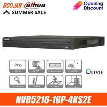 Dahua NVR 4K people counting NVR5216-16P-4KS2E heat map 16poe port 1-8 PoE Support 800m ePoE EoC
Dahua NVR 4K people counting NVR5216-16P-4KS2E heat map 16poe port 1-8 PoE Support 800m ePoE EoC