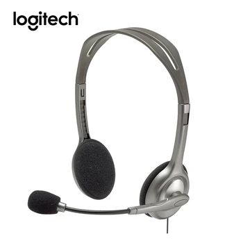 Logitech H111 Stereo Headset with Rotatable Noise Cancelling Microphone 3.5mm Plug Wired Headphones for PC Phone Tablet
Logitech H111 Stereo Headset with Rotatable Noise Cancelling Microphone 3.5mm Plug Wired Headphones for PC Phone Tablet
