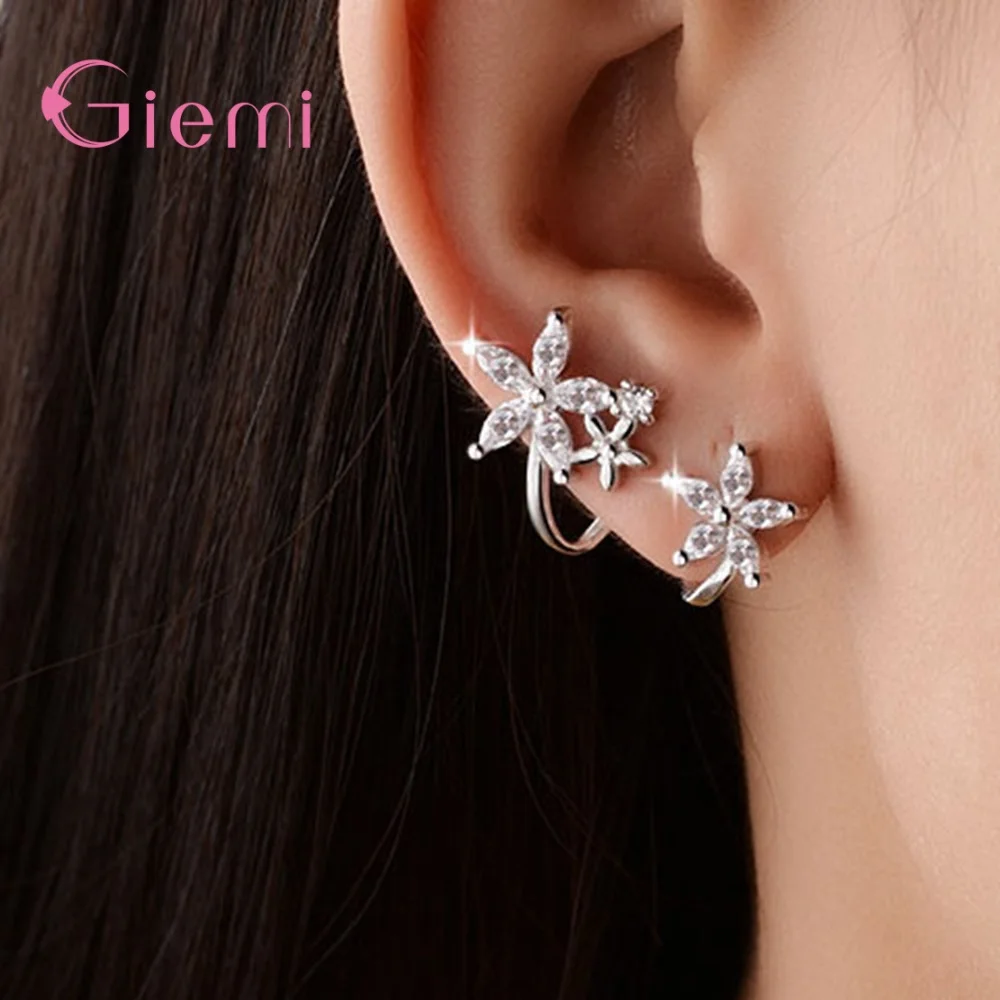 New Arrival 925 Sterling Silver Stud Earring Set Austrian Crystal Romantic Flower Design Women Girls Party Engagement
New Arrival 925 Sterling Silver Stud Earring Set Austrian Crystal Romantic Flower Design Women Girls Party Engagement