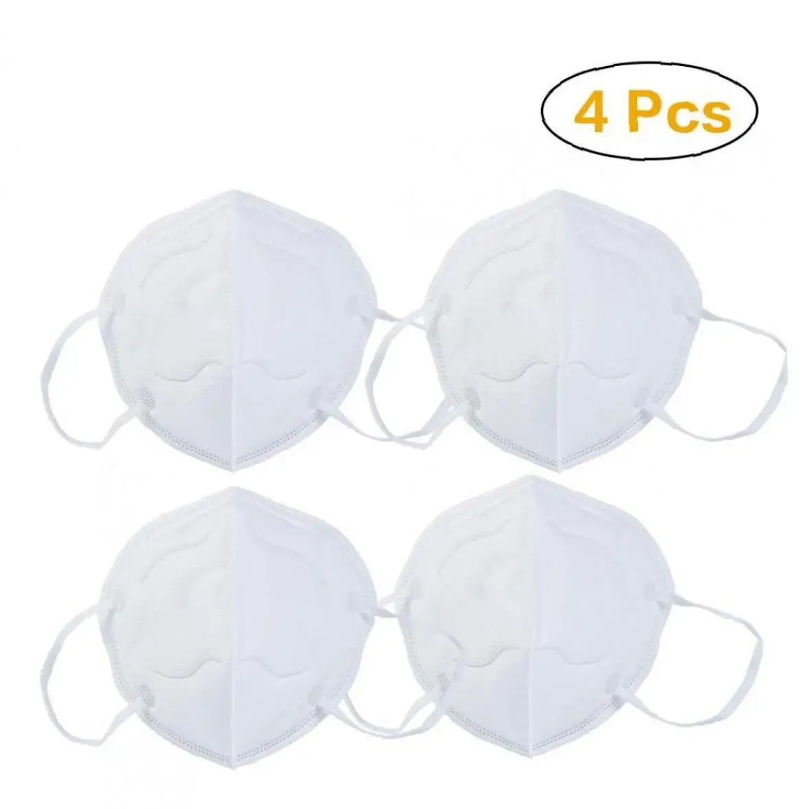 Breathing Masks Unisex Anti Dust Mouth Mask Earloop Face Mask for Cycling Travel 4Pcs/Pack
Breathing Masks Unisex Anti Dust Mouth Mask Earloop Face Mask for Cycling Travel 4Pcs/Pack