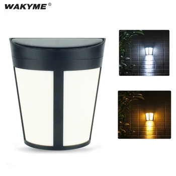 WAKYME 6 LED Outdoor Light Warm Light Solar Power Wall Lamp European Style Auto Smart Sensor ABS Waterproof PC Lampshade
WAKYME 6 LED Outdoor Light Warm Light Solar Power Wall Lamp European Style Auto Smart Sensor ABS Waterproof PC Lampshade