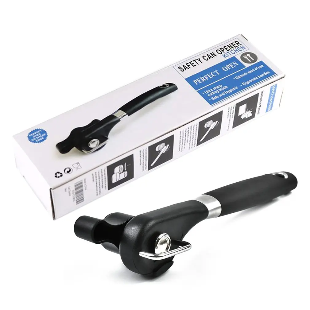 Safety Easy Stainless Steel Manual Can Opener Professional Effortless Openers with Turn Knob Household Kitchen Useful Tools
Safety Easy Stainless Steel Manual Can Opener Professional Effortless Openers with Turn Knob Household Kitchen Useful Tools