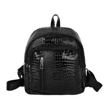 6PCS / LOT New Alligator Pattern Backpack for Women Fashion Casual Mini Small Backpack Ladies Bagpack Knapsack
6PCS / LOT New Alligator Pattern Backpack for Women Fashion Casual Mini Small Backpack Ladies Bagpack Knapsack