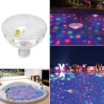 Floating Underwater Light RGB Submersible LED Disco Bath Light Tub Hot Lamp Show Swimming Light Glow Spa Pool I8D0
Floating Underwater Light RGB Submersible LED Disco Bath Light Tub Hot Lamp Show Swimming Light Glow Spa Pool I8D0