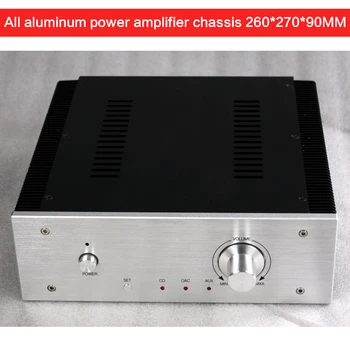 All-aluminum Power Amplifier Chassis WA17 Class A Case Power Shell Audio Box Multi-purpose Enclosure with Radiator 260*270*90MM
All-aluminum Power Amplifier Chassis WA17 Class A Case Power Shell Audio Box Multi-purpose Enclosure with Radiator 260*270*90MM