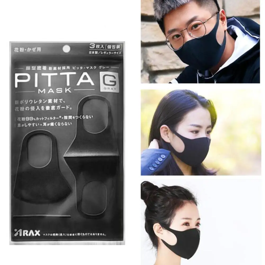GloryStar 3Pcs Summer Solid Color Lug Style Sponge Mask Anti-dust Anti-haze Pm2.5
GloryStar 3Pcs Summer Solid Color Lug Style Sponge Mask Anti-dust Anti-haze Pm2.5