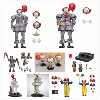 NEW NECA Stephen King It Pennywise Joker Horror PVC Action Figure Toy Cute car decoration Doll Christmas Halloween Gift
NEW NECA Stephen King It Pennywise Joker Horror PVC Action Figure Toy Cute car decoration Doll Christmas Halloween Gift