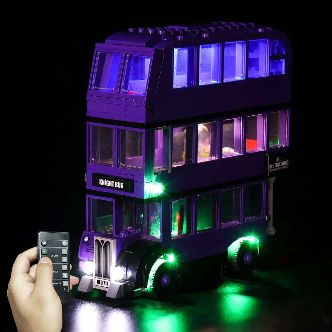 (Customized) LED Lighting Kit for Knight Bus 75957 (LED Included Only, No Kit) - Luxury Remote Control Version
(Customized) LED Lighting Kit for Knight Bus 75957 (LED Included Only, No Kit) - Luxury Remote Control Version