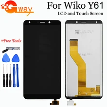 Ensemble écran tactile LCD de remplacement, 6.0 pouces, outils inclus, pour Wiko Y61 W-K560=