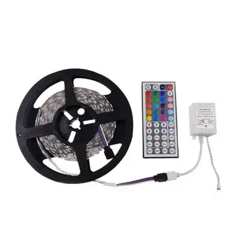 LED Strip Light Waterproof RGB Color Changing 60 44-key Infrared Controller LED Remote Control Light Fiexble Light Ribbon Tape
LED Strip Light Waterproof RGB Color Changing 60 44-key Infrared Controller LED Remote Control Light Fiexble Light Ribbon Tape