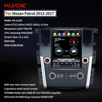 Klyde Tesla Android 9.0 Car Radio IPS Touch Screen Multimedia Player GPS Navigation For Nissan Patrol High Level QX80 2013-2017
Klyde Tesla Android 9.0 Car Radio IPS Touch Screen Multimedia Player GPS Navigation For Nissan Patrol High Level QX80 2013-2017