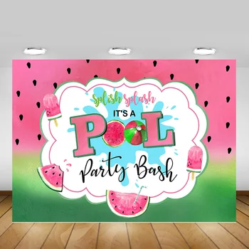 Watermelon Pool Party Bash Backdrop Decoration Splish Splash Summer Children Birthday Photo Background Watermelon Ice Cream
Watermelon Pool Party Bash Backdrop Decoration Splish Splash Summer Children Birthday Photo Background Watermelon Ice Cream