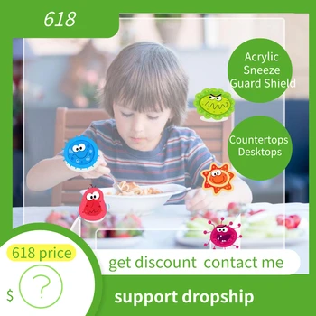 Acrylic Sneeze Guard Shield Transparent Smooth Sneeze Droplets Panel Board For Most Countertops Desktops
Acrylic Sneeze Guard Shield Transparent Smooth Sneeze Droplets Panel Board For Most Countertops Desktops