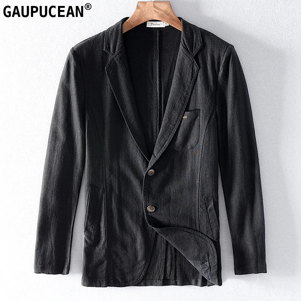 55% Linen 45% Cotton Breathable Anti-static Man Suit Jacket Quality Casual Spring Summer Autumn Single Breasted Men Blazer
55% Linen 45% Cotton Breathable Anti-static Man Suit Jacket Quality Casual Spring Summer Autumn Single Breasted Men Blazer