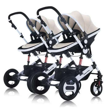 Twin Baby Stroller Can Be Split and Can Sit and Lie High Landscape Double Car Baby Stroller Stroller Travel Stroller
Twin Baby Stroller Can Be Split and Can Sit and Lie High Landscape Double Car Baby Stroller Stroller Travel Stroller