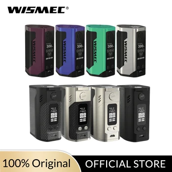 Original Wismec Reuleaux RX300 TC Mod Box/Gen3 mod 300W Max Output Uses 18650 Cells VW/TC-Ni/TC-Ti/TC-SS/TCR Mode E-cigs vape
Original Wismec Reuleaux RX300 TC Mod Box/Gen3 mod 300W Max Output Uses 18650 Cells VW/TC-Ni/TC-Ti/TC-SS/TCR Mode E-cigs vape