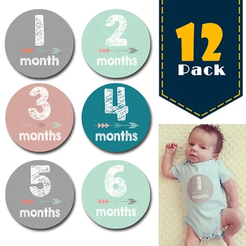 12Pcs / Set New Baby Pregnant Women Monthly Photo Stickers Month Milestone Stickers Hot Sale Baby Skill Stickers
12Pcs / Set New Baby Pregnant Women Monthly Photo Stickers Month Milestone Stickers Hot Sale Baby Skill Stickers