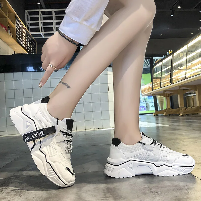 Women's Vulcanized Shoes Women Sneakers Brand Designer Platform Chunky Sneakers Women Trainers Lace Up Floral Lace Heels
Women's Vulcanized Shoes Women Sneakers Brand Designer Platform Chunky Sneakers Women Trainers Lace Up Floral Lace Heels