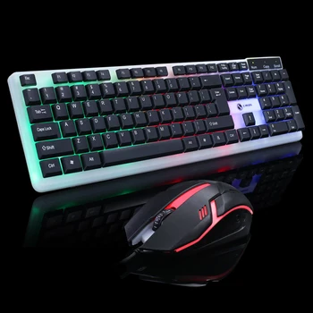 Gaming Wired Keyboard Mouse Sets Levitation Keycaps Easy to Clean Illuminate Keyboard With Backlight Key board LED Keybord Mause
Gaming Wired Keyboard Mouse Sets Levitation Keycaps Easy to Clean Illuminate Keyboard With Backlight Key board LED Keybord Mause