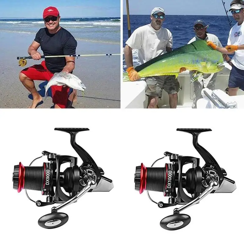 Outdoor Spinning Fishing Reel Dx8000-10000 Long-range Fishing Wheel Reel 14+1BB Ball Bearings 16-20kg Max Drag Fishing Line Gear
Outdoor Spinning Fishing Reel Dx8000-10000 Long-range Fishing Wheel Reel 14+1BB Ball Bearings 16-20kg Max Drag Fishing Line Gear
