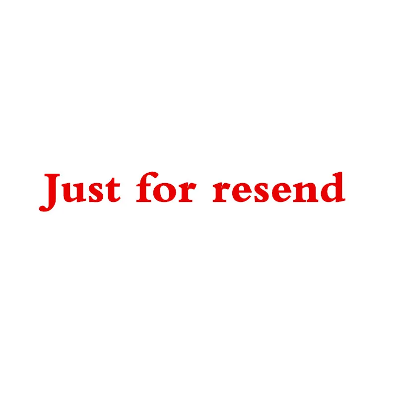 This Is The Resend Line When Buy Before Please Contact Us Leave A Message for The Resend Goods While Don't Buy It
This Is The Resend Line When Buy Before Please Contact Us Leave A Message for The Resend Goods While Don't Buy It