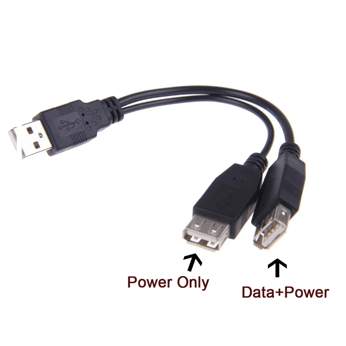 Jimier USB2.0 Data Power Cable USB 2.0 A Male to Dual Data USB 2.0 A Female + Power Cable USB 2.0 A Female Extension Cable 20cm
Jimier USB2.0 Data Power Cable USB 2.0 A Male to Dual Data USB 2.0 A Female + Power Cable USB 2.0 A Female Extension Cable 20cm