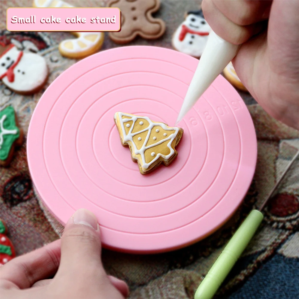 DIY Pan Baking Tool Plastic Cake Plate Turntable Rotating Anti-Skid Round Cake Stand Cake Decorating Rotary Table Kitchen Baking
DIY Pan Baking Tool Plastic Cake Plate Turntable Rotating Anti-Skid Round Cake Stand Cake Decorating Rotary Table Kitchen Baking