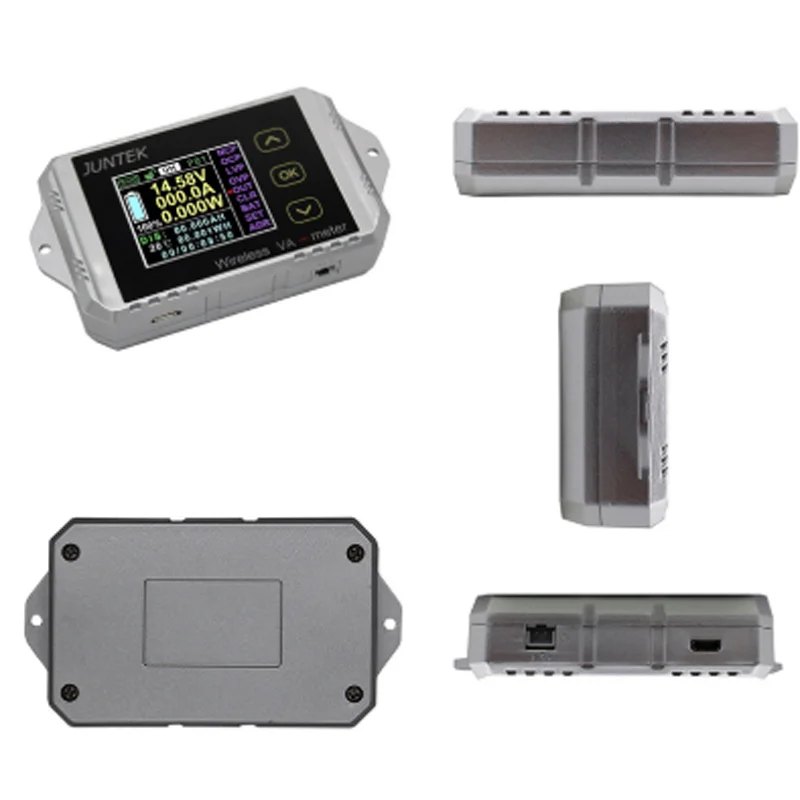 Беспроводной цветной экран VAT1100 0-400 в 0-а Вольтметр постоянного тока и амперметр измеритель мощности тестер батареи кулометр
Беспроводной цветной экран VAT1100 0-400 в 0-а Вольтметр постоянного тока и амперметр измеритель мощности тестер батареи кулометр