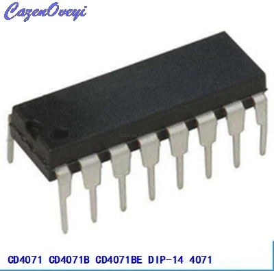 10pcs/lot CD4071BE CD4071B CD4071 HEF4071 4071 DIP-14