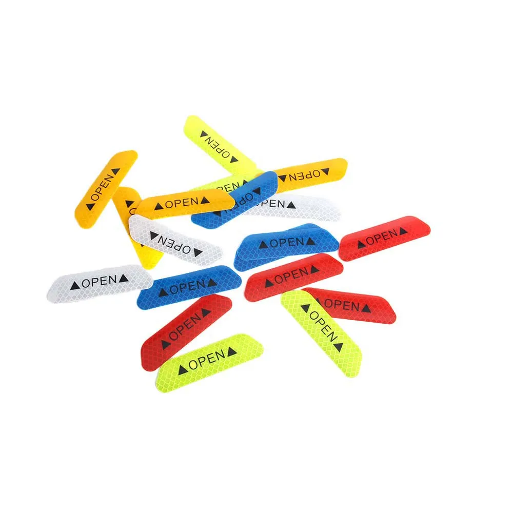 Car Accessories Exterior Car Door Stickers DIY Warning Mark Reflective Open Notice Bicycle Car OPEN Reflective Tape 4Pcs/Set
Car Accessories Exterior Car Door Stickers DIY Warning Mark Reflective Open Notice Bicycle Car OPEN Reflective Tape 4Pcs/Set