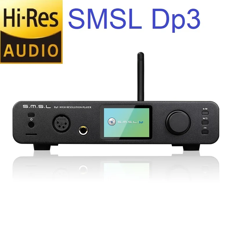 SMSL DP3 Hi-Res USB Decoder Amplifier Balanced Digital ES9018Q2C DAC two-way Bluetooth 4.0/WIFI/ DSD LAN Network DAC USB Audio
SMSL DP3 Hi-Res USB Decoder Amplifier Balanced Digital ES9018Q2C DAC two-way Bluetooth 4.0/WIFI/ DSD LAN Network DAC USB Audio