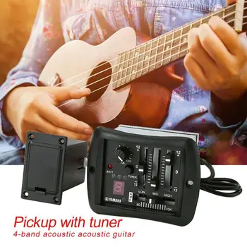 Durable 4-Bands Acoustic Guitar EQ Equalizer Piezo Pickup Preamp Volume Control Practical and Durable Guitar Parts
Durable 4-Bands Acoustic Guitar EQ Equalizer Piezo Pickup Preamp Volume Control Practical and Durable Guitar Parts