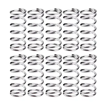 10pcs Strong Springs for Ultimaker Makerbot Heated Bed Platform 3D Printer 3D Printer Hot Bed Support Spring High Hardness
10pcs Strong Springs for Ultimaker Makerbot Heated Bed Platform 3D Printer 3D Printer Hot Bed Support Spring High Hardness