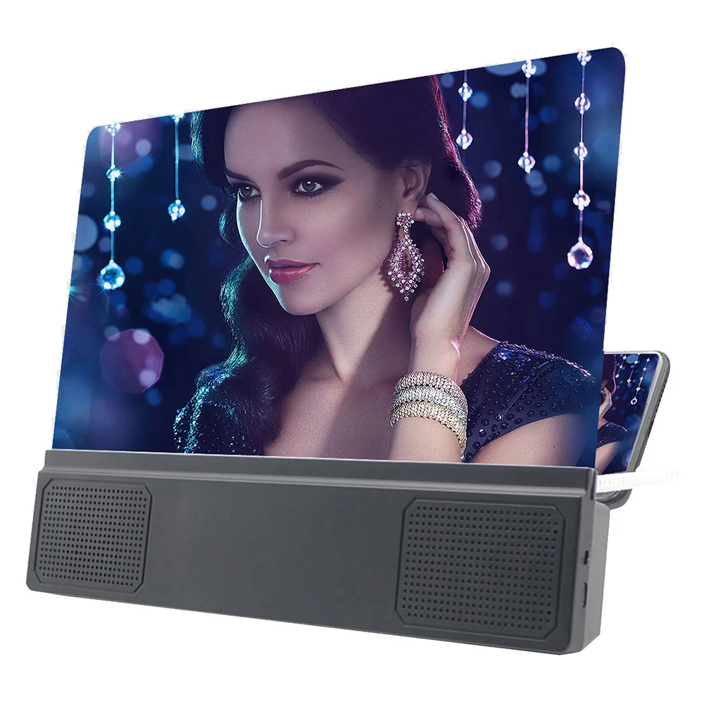 L5 12inch Mobile Screen Amplifier Phone Holder Telephone Enlarger Phone Stand Glass 3D HD Screen Foldable Storage Rack
L5 12inch Mobile Screen Amplifier Phone Holder Telephone Enlarger Phone Stand Glass 3D HD Screen Foldable Storage Rack
