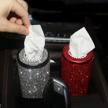 Bling Crystal Car Tissue Box Creative Diamond Paper Towel Tube Auto Tissue Paper Holder Case Home for Girls Car Accessories
Bling Crystal Car Tissue Box Creative Diamond Paper Towel Tube Auto Tissue Paper Holder Case Home for Girls Car Accessories
