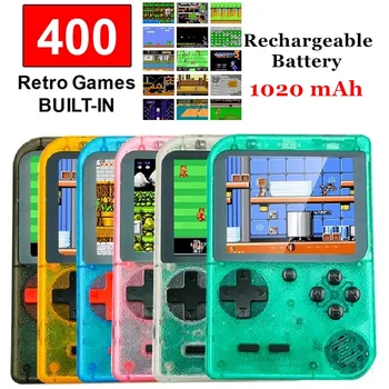 Retro Handheld Game Console Portable 8-Bit 400 in 1 Classic Games FC NES Console 3" Monitor Big Screen Christmas Gifts
Retro Handheld Game Console Portable 8-Bit 400 in 1 Classic Games FC NES Console 3" Monitor Big Screen Christmas Gifts