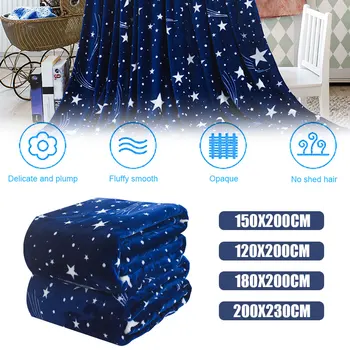 High-Density Blanket High Quality Blue Stars Thickened Lightweight Super Soft Cozy Luxury Bed Blanket Winter Warm Couch Bed Sofa
High-Density Blanket High Quality Blue Stars Thickened Lightweight Super Soft Cozy Luxury Bed Blanket Winter Warm Couch Bed Sofa