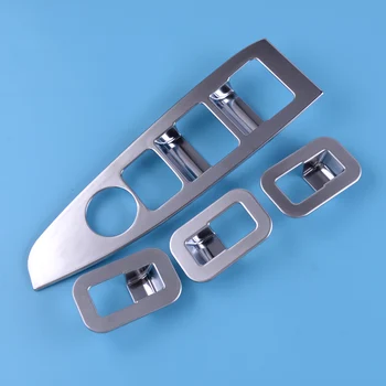 CITALL 4Pcs/set ABS Chrome Interior Door Window Switch Panel Cover Trim Moulding Fit for Mazda CX-5 2012 2013 2014 2015 2016
CITALL 4Pcs/set ABS Chrome Interior Door Window Switch Panel Cover Trim Moulding Fit for Mazda CX-5 2012 2013 2014 2015 2016