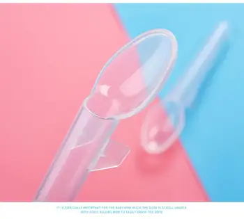 200PCS High Quality Safety Baby Liquid Feeding Spoon Kids Medication Device Utensil Given Medicines Infants Syringe Device
200PCS High Quality Safety Baby Liquid Feeding Spoon Kids Medication Device Utensil Given Medicines Infants Syringe Device