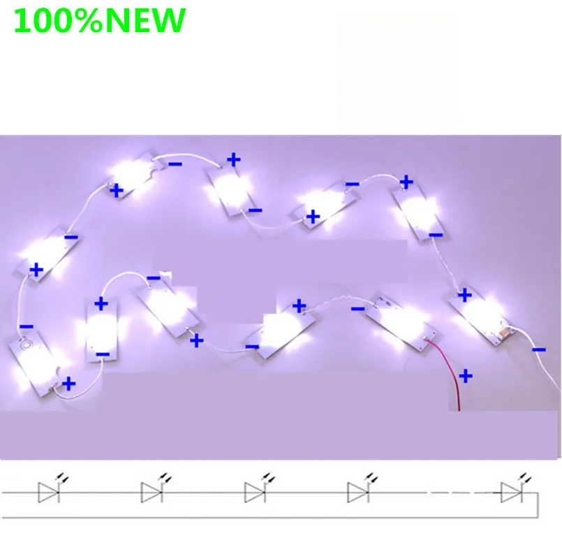 50Pieces/lot FOR Repair replacement beads 3V of LED Backlight VES315WNDL-01 32PFL3008H12
50Pieces/lot FOR Repair replacement beads 3V of LED Backlight VES315WNDL-01 32PFL3008H12