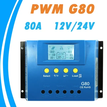 Y-SOLAR 80A Solar Controller 12V/24V G80 Backlight LCD Display PWM Solar Panel Regulator with Load Light and Timer Control New
Y-SOLAR 80A Solar Controller 12V/24V G80 Backlight LCD Display PWM Solar Panel Regulator with Load Light and Timer Control New