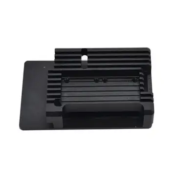 Aluminum Alloy Metal Case Protective Shell with Dual Cooling Radiator Fan for Raspberry Pi 4 Model B/B+ D08B
Aluminum Alloy Metal Case Protective Shell with Dual Cooling Radiator Fan for Raspberry Pi 4 Model B/B+ D08B