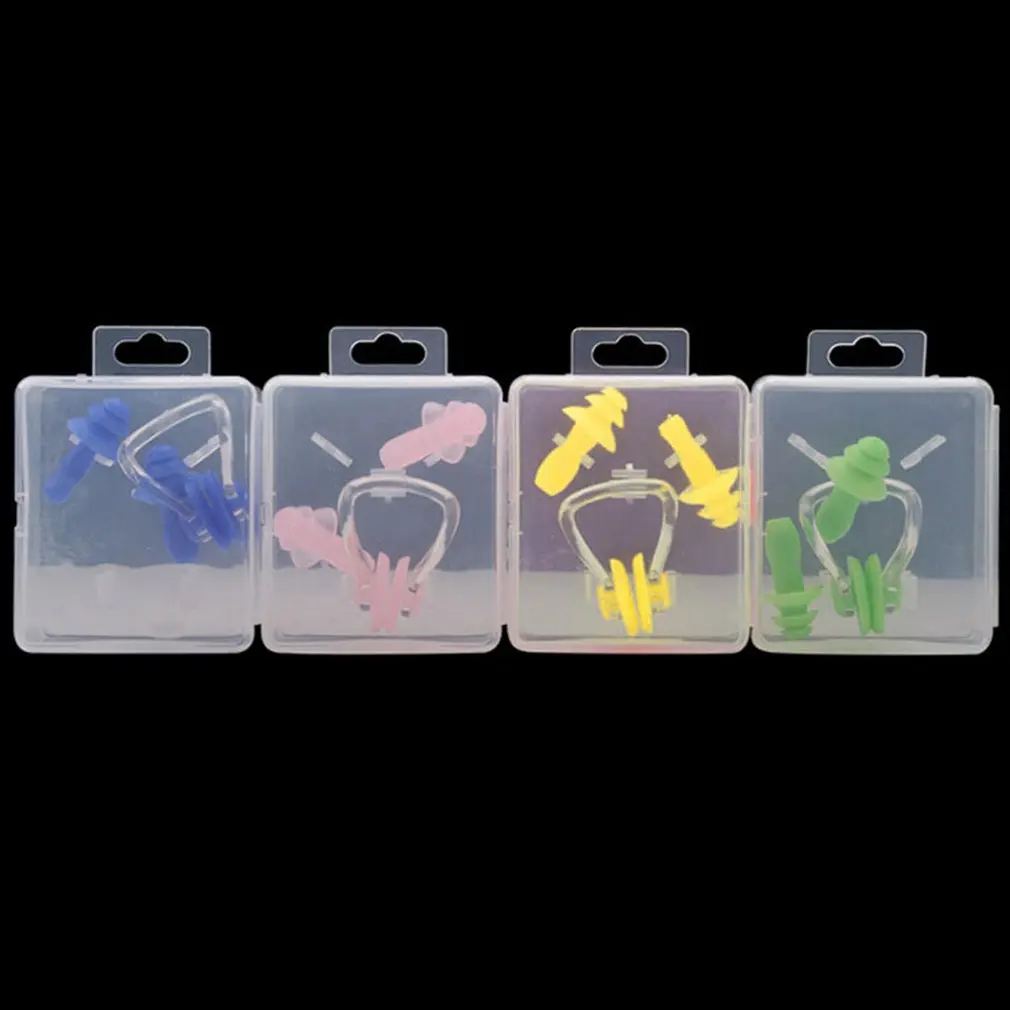 Waterproof Soft Swimming Earplugs Nose Clip Case Swim Dive Supplies Protective Prevent Water Protection Ear Plug Soft Silicone
Waterproof Soft Swimming Earplugs Nose Clip Case Swim Dive Supplies Protective Prevent Water Protection Ear Plug Soft Silicone