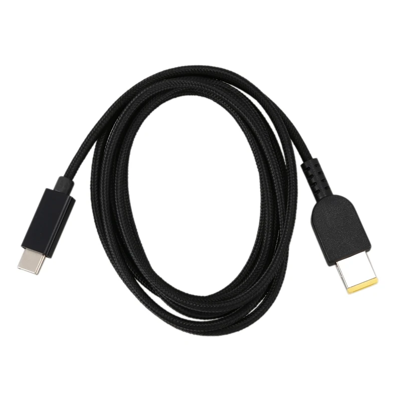 1.5M 20V Braided Type-C Male to Square DC Male PD Fast Charging Cable Support 45W/65W Adapter for Lenovo Thinkpad
1.5M 20V Braided Type-C Male to Square DC Male PD Fast Charging Cable Support 45W/65W Adapter for Lenovo Thinkpad